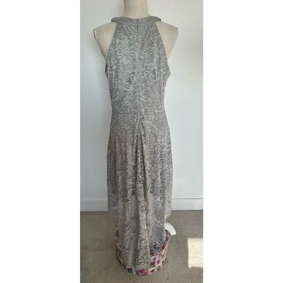 Bery Love Dove Gray High-Lo lace Dress -XL - Picture 4 of 6
